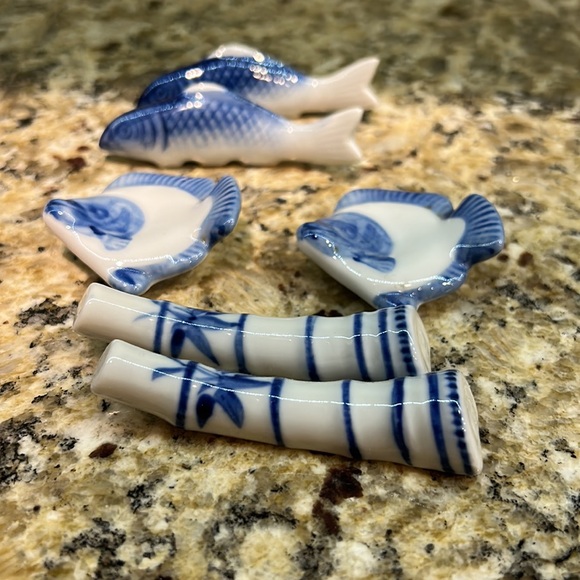 Chopstick Rest Holders set of 6 - Picture 2 of 3